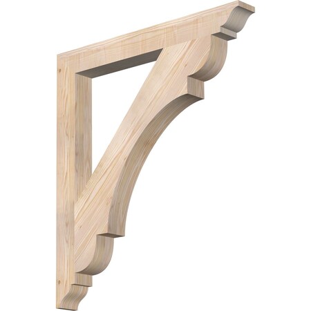 Ekena Millwork Olympic Traditional Smooth Bracket, Douglas Fir, 3 1/2"W x 32"D x 36"H BKT04X32X36OLY01SDF